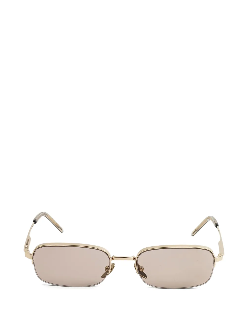 Kaleos Vandergoot rectangle-frame sunglasses - Gold