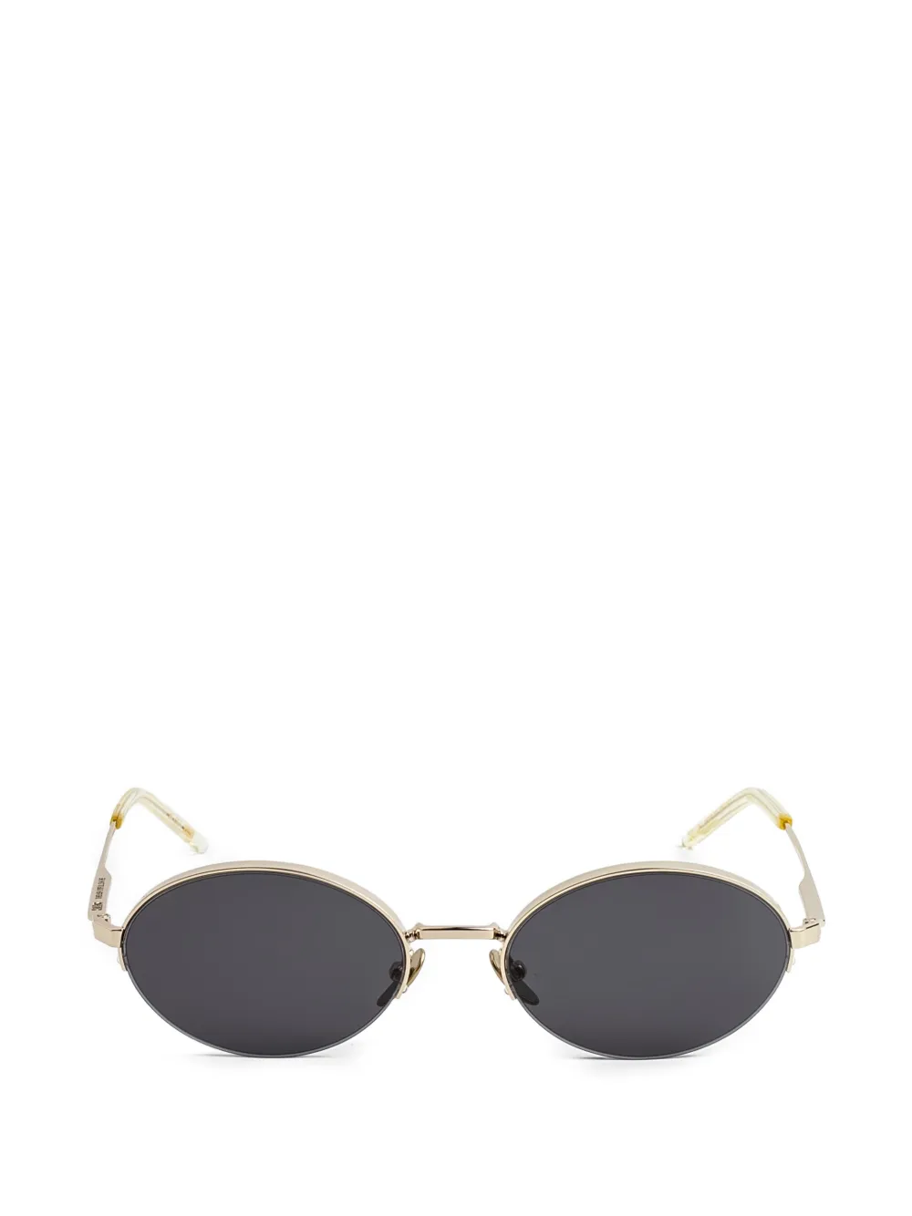 Kaleos Morley oval-frame sunglasses - Gold