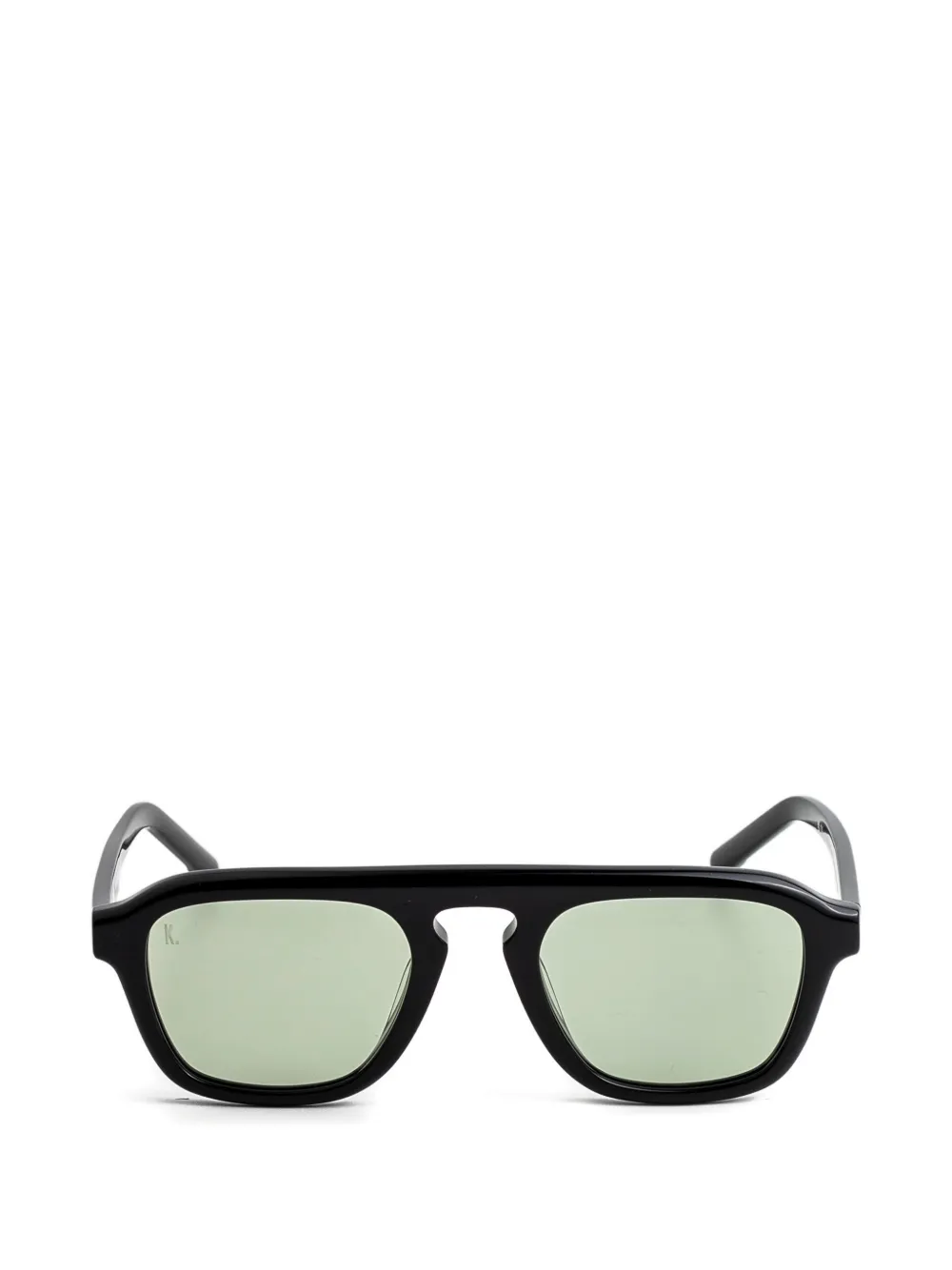 Kaleos Crowne square-frame sunglasses - Schwarz