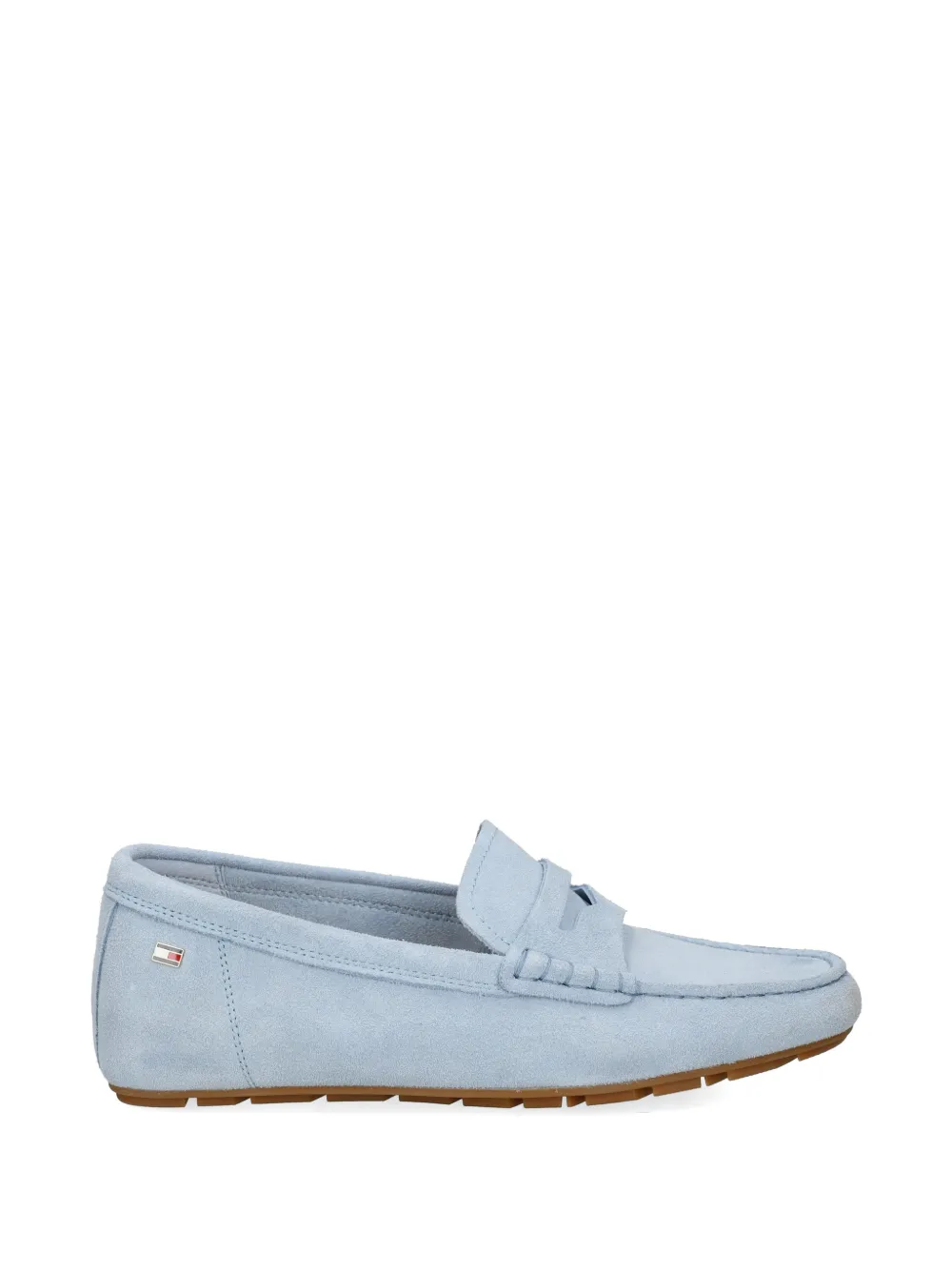 Tommy Hilfiger penny leather loafers - Blu