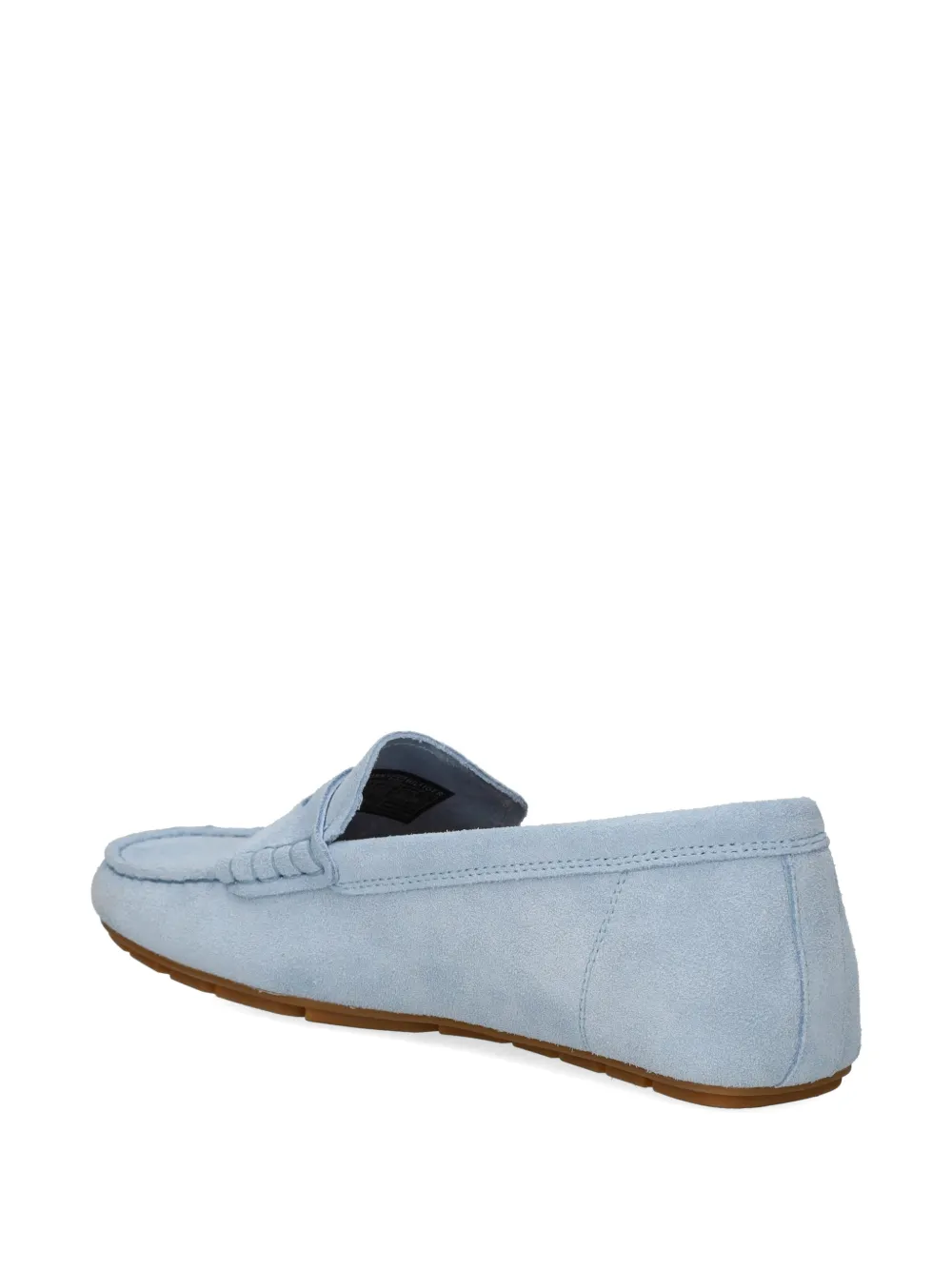 Tommy Hilfiger penny leather loafers Blauw