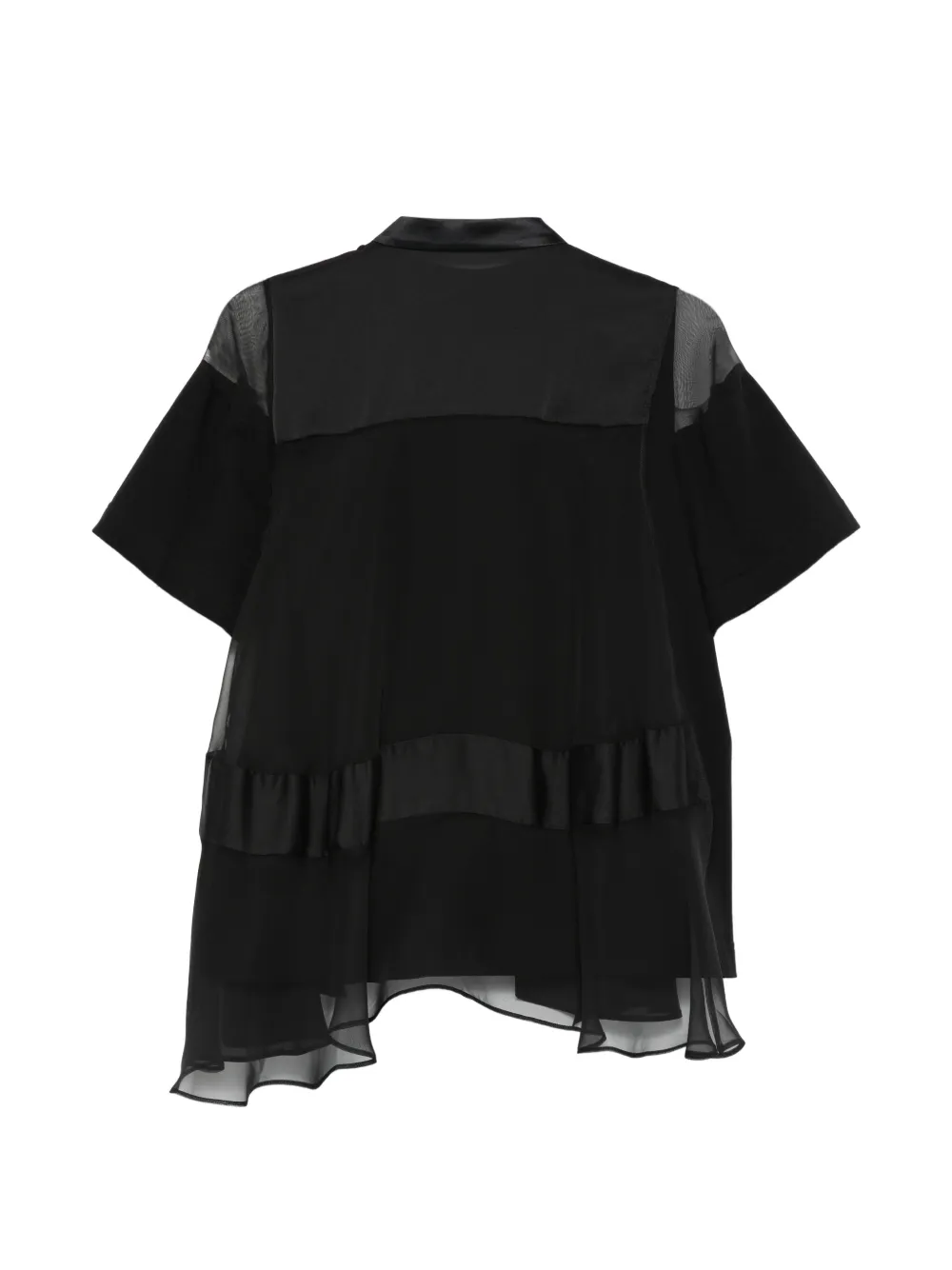 sacai Gelaagde blouse Zwart