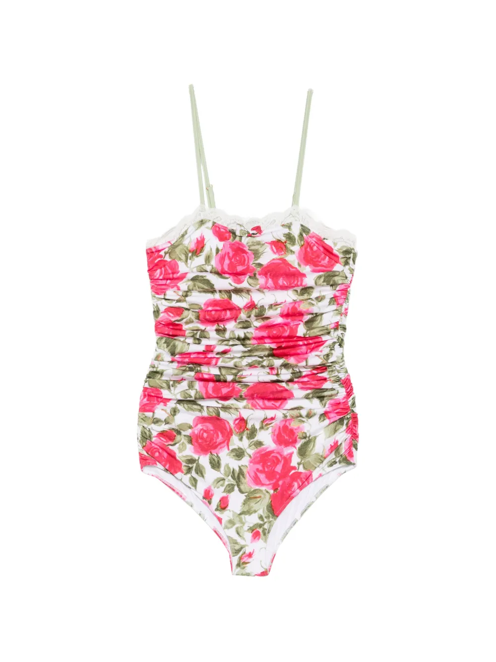 Chloé floral lace bodysuit - Weiß