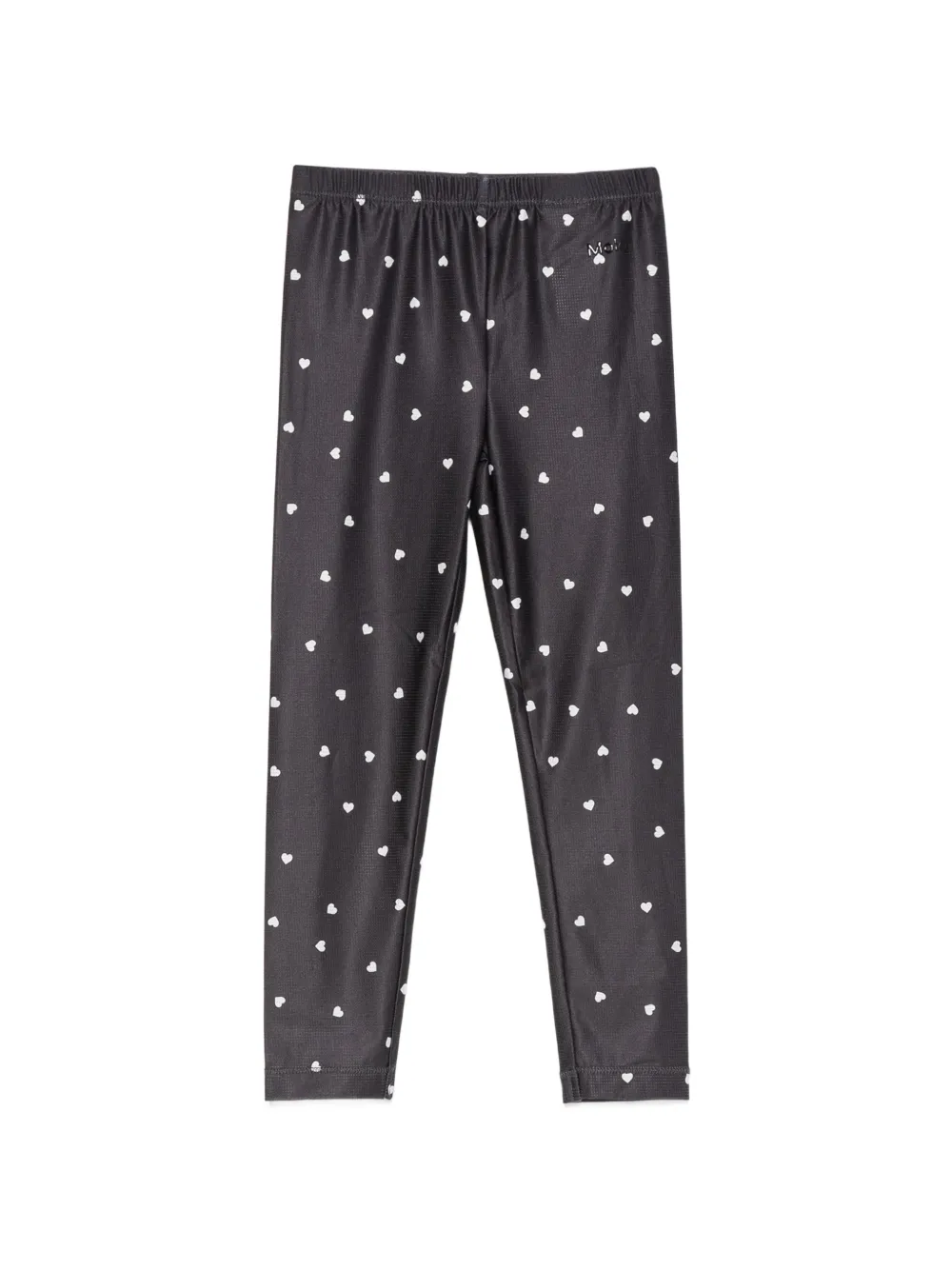 Molo heart-print leggings - Nero