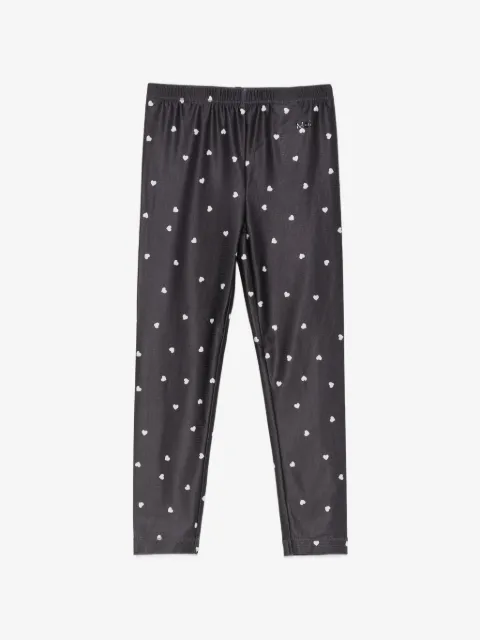 Molo leggins con estampado de corazones
