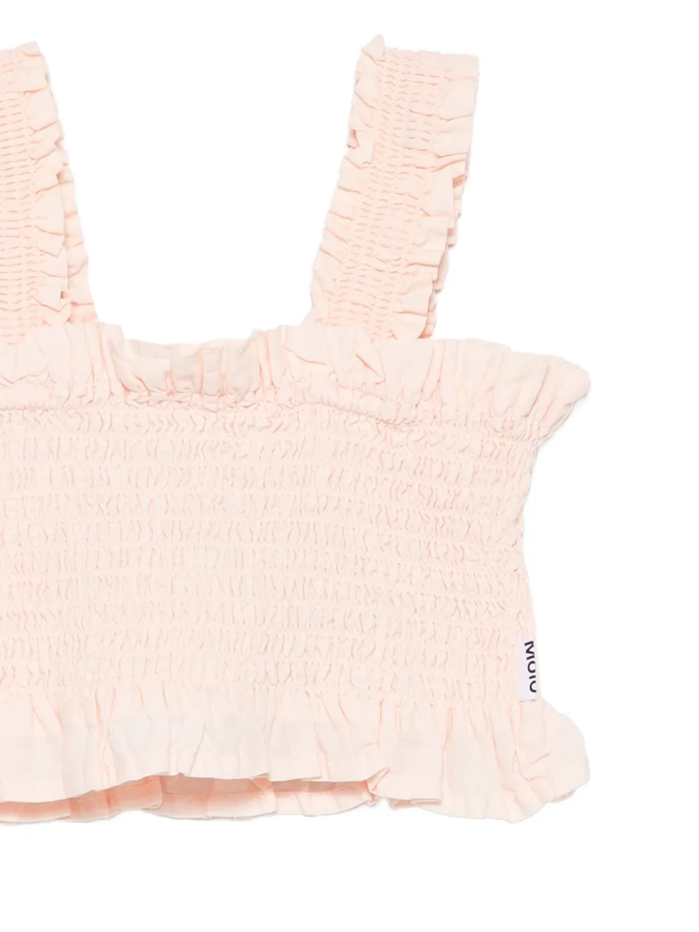 Molo Gelaagde top met ruches Roze