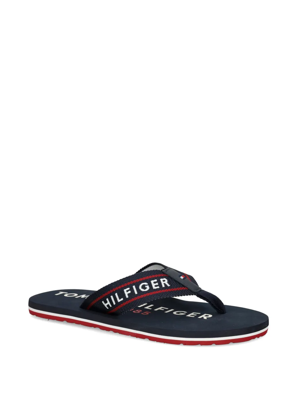 Tommy Hilfiger Slippers met logo Blauw