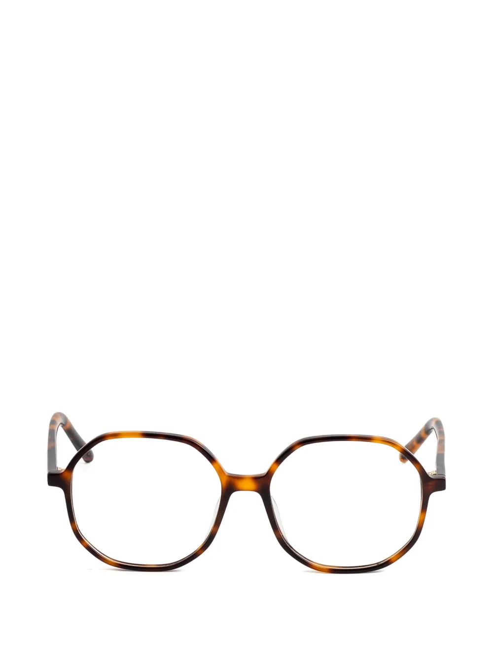 Kaleos Avery geometric frames glasses - Marrone