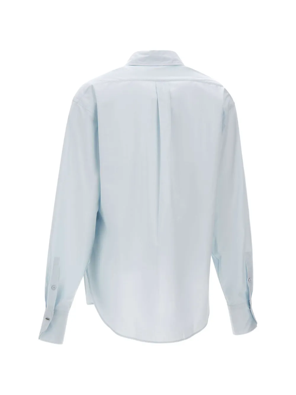  Boss Embroidered Pocket Cotton Shirt - Blue 