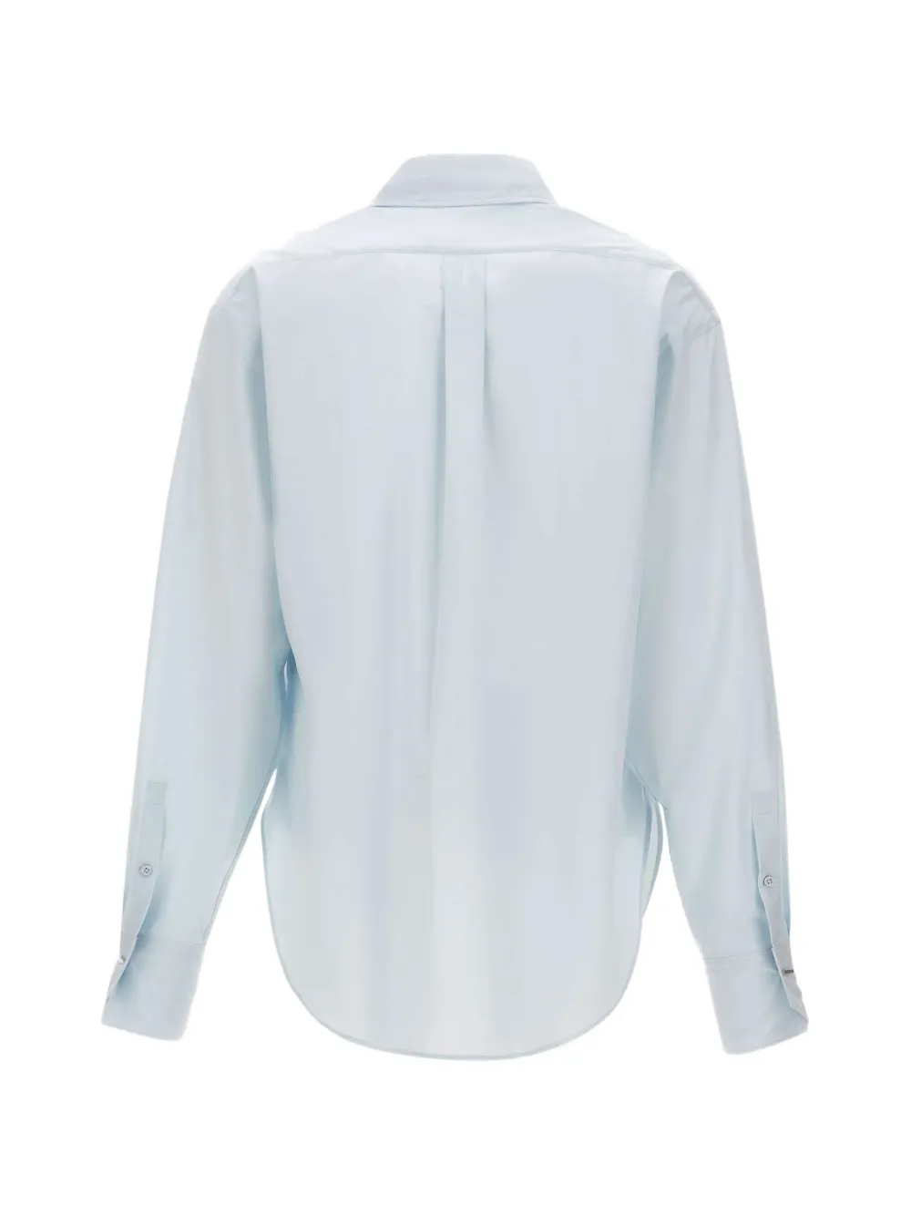  Boss Embroidered Pocket Cotton Shirt - Blue 