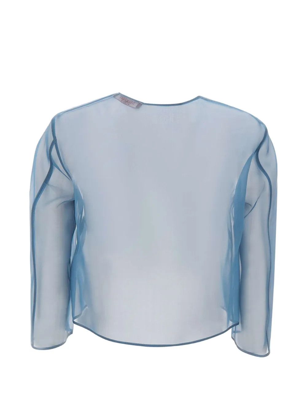  Max Mara Boxy Sheer Jacket - Blue 