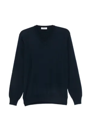 Comme Des Garçons Homme Vネック セーター | ブルー | FARFETCH JP