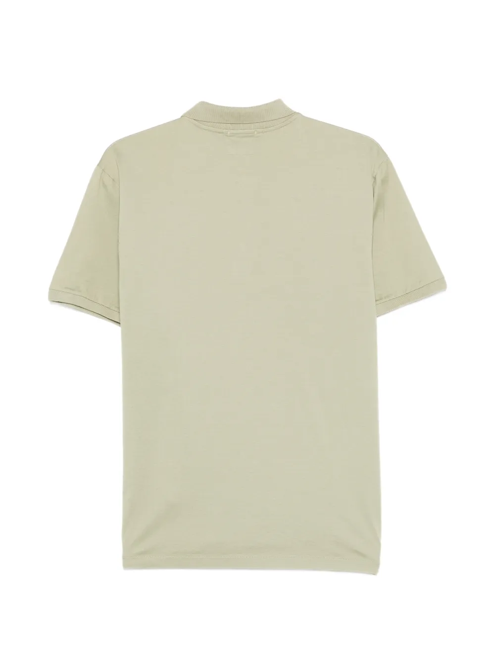 C.P. Company Poloshirt met logopatch Groen