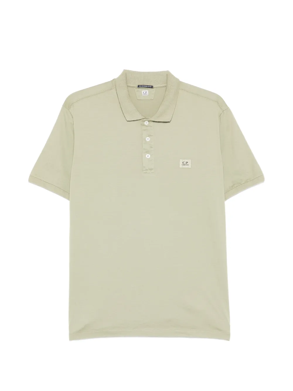 C.P. Company logo patch polo T-shirt - Verde