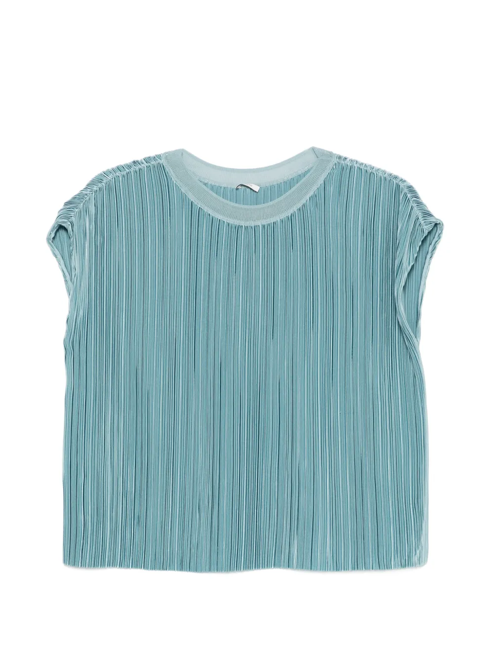 JOSEPH Cedre pleated T-shirt - Blu