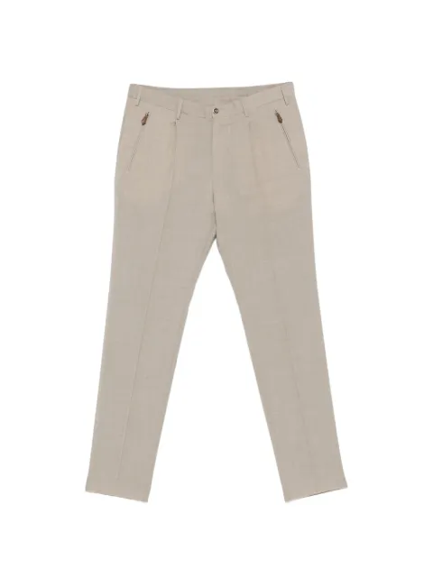 PT Torino zip-fastening belt-loop trousers