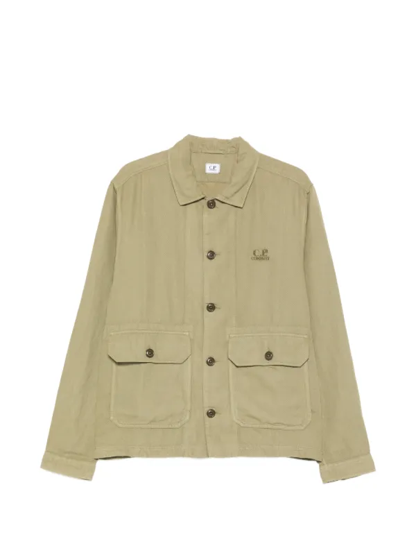 C.P. Company ポケットボタンシャツ | グリーン | FARFETCH JP