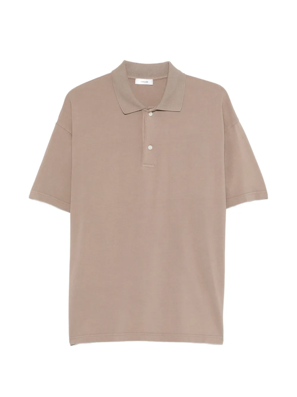Haikure Ralph short-sleeve polo shirt - Nude