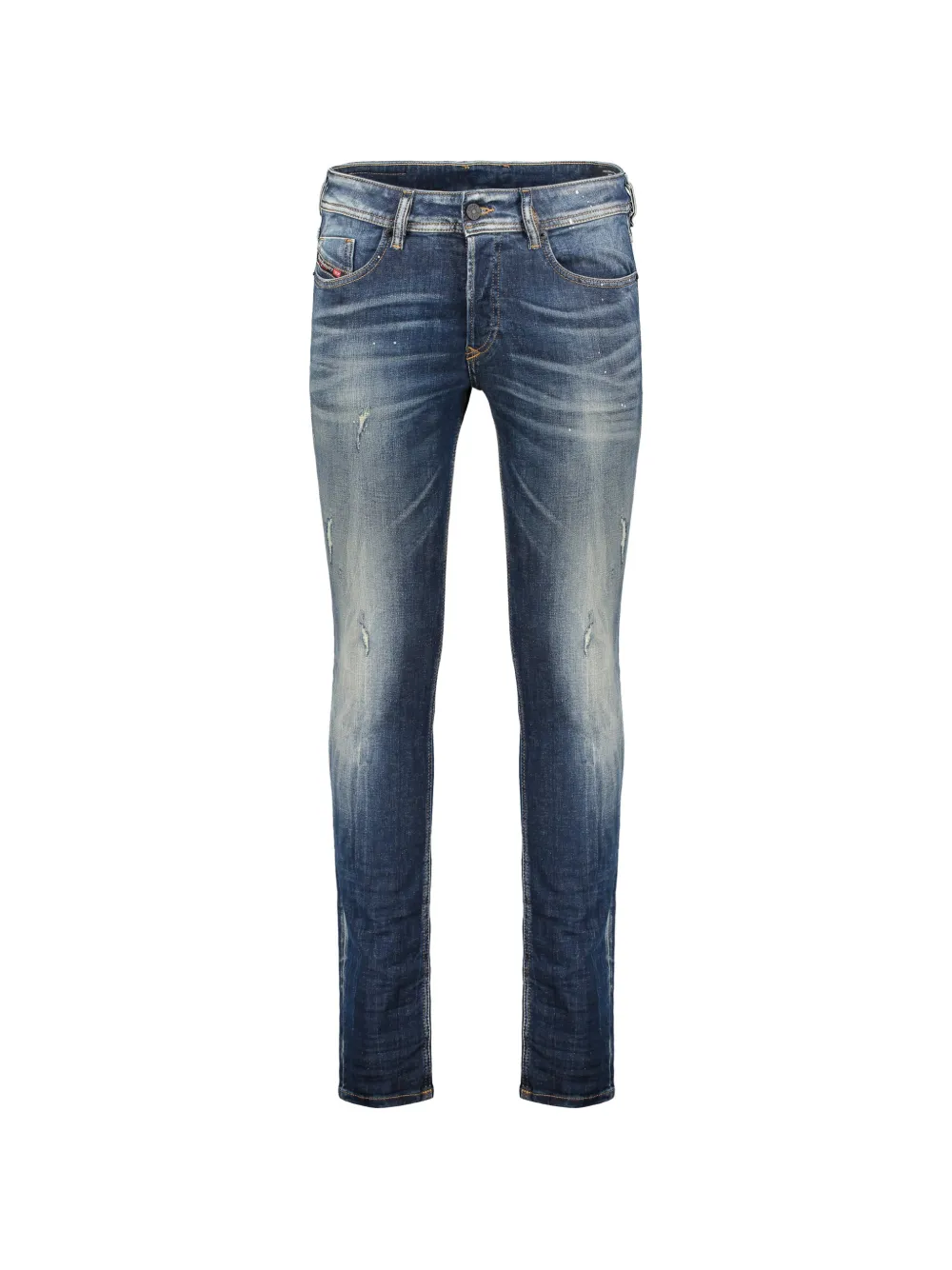 Diesel Jeans con passanti per cintura - Blu