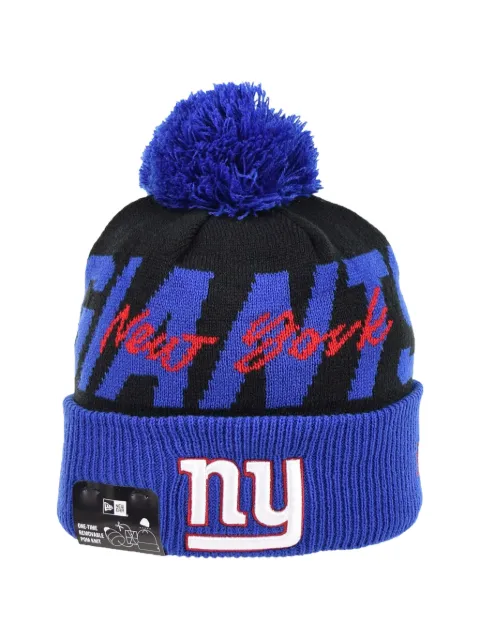 NEW ERA CAP New York Giants cuffed pom-pom beanie hat