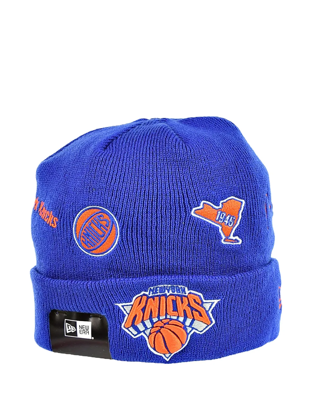 NEW ERA CAP New York Knicks Identity cuffed beanie hat - Blau