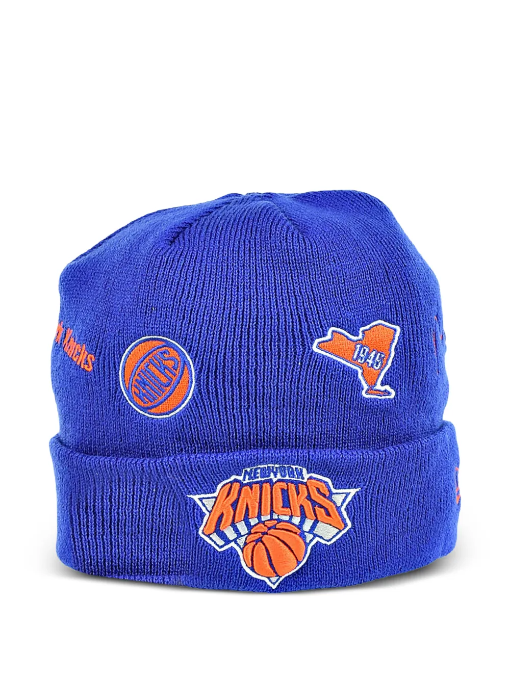 NEW ERA CAP New York Knicks Identity cuffed beanie hat - Blu