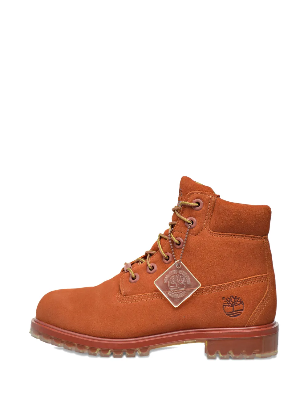 Timberland Kids 6-inch Premium suède laarzen Oranje