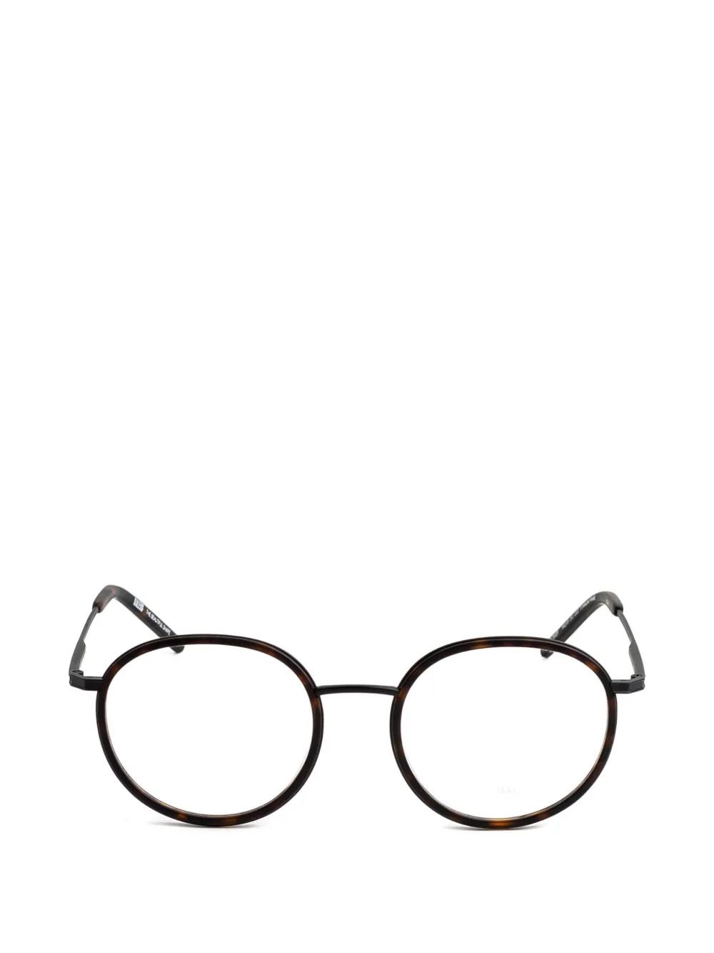 Kaleos Meacham round-frame glasses - Marrone