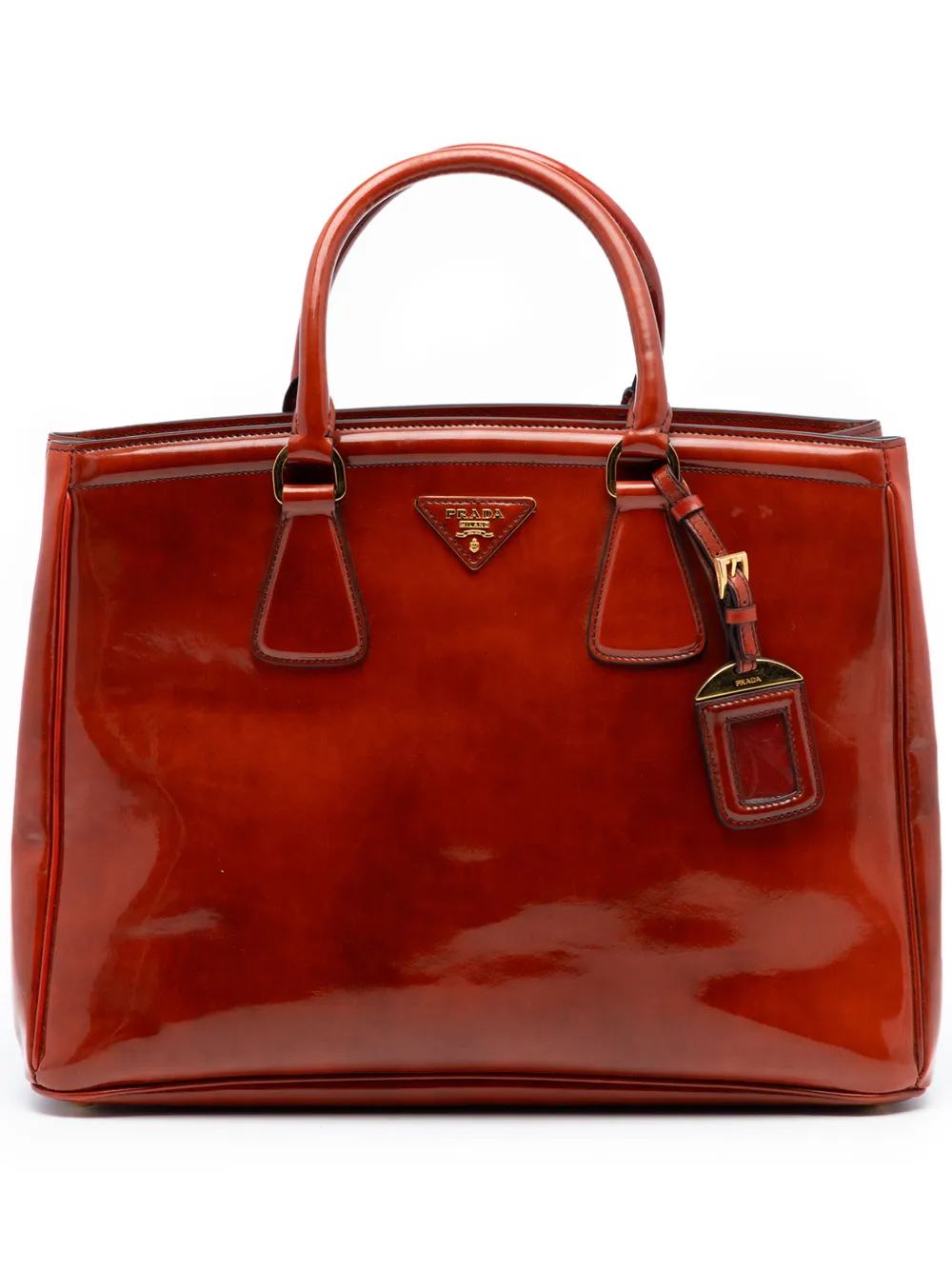 Prada Pre-Owned 2012-2025 Spazzolato Parabole tote bag - Marrone