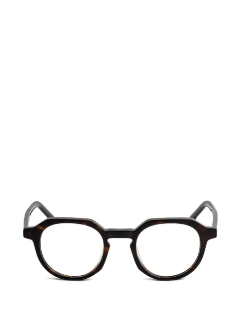 Kaleos geometric-frame glasses