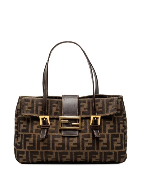 Fendi Pre-Owned сумка на плечо Zucca Canvas (20 век)