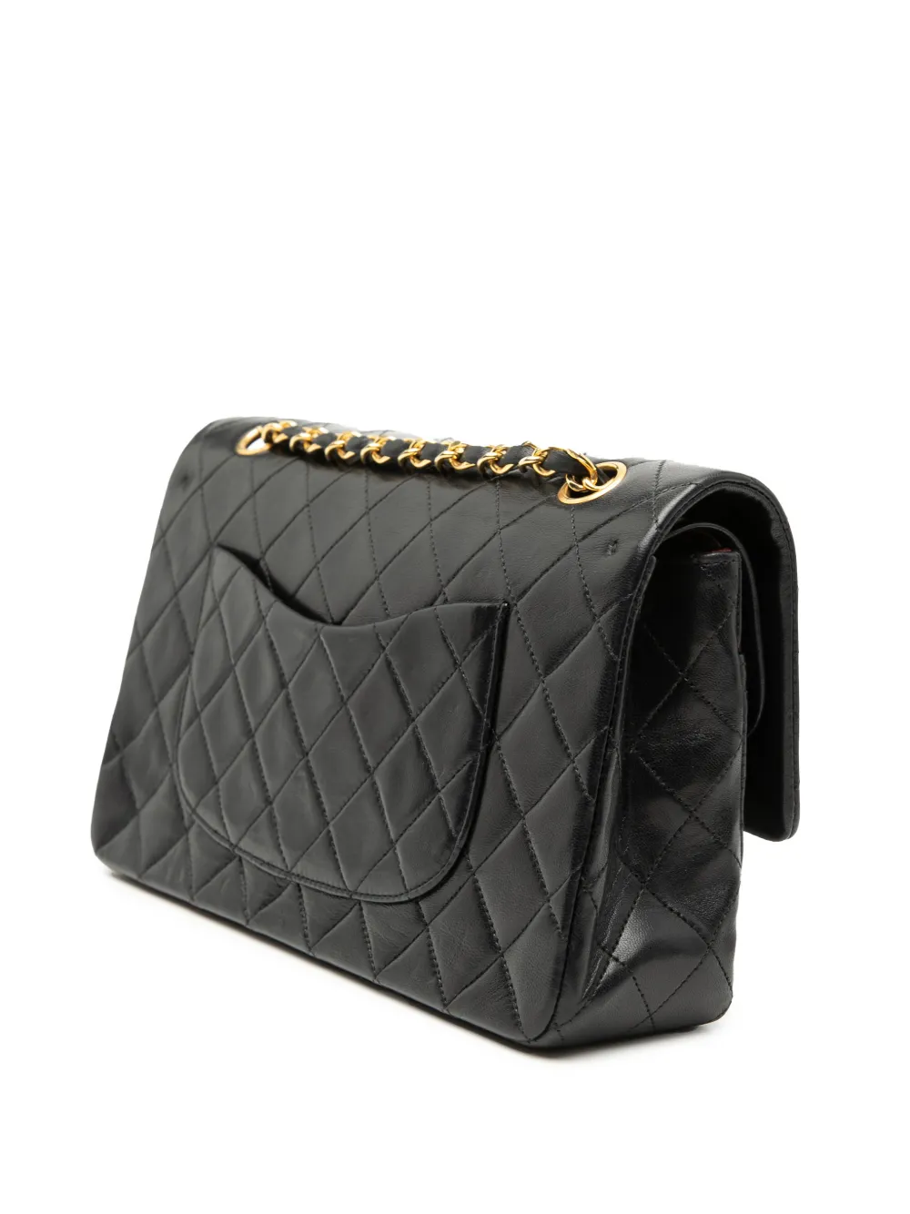 CHANEL Pre-Owned 1989-1991 Medium Classic Lambskin Double Flap