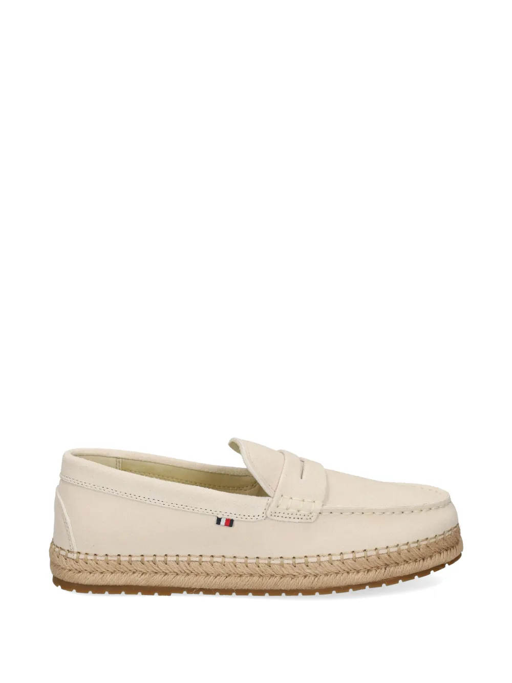 Tommy Hilfiger penny leather espadrilles - Toni neutri