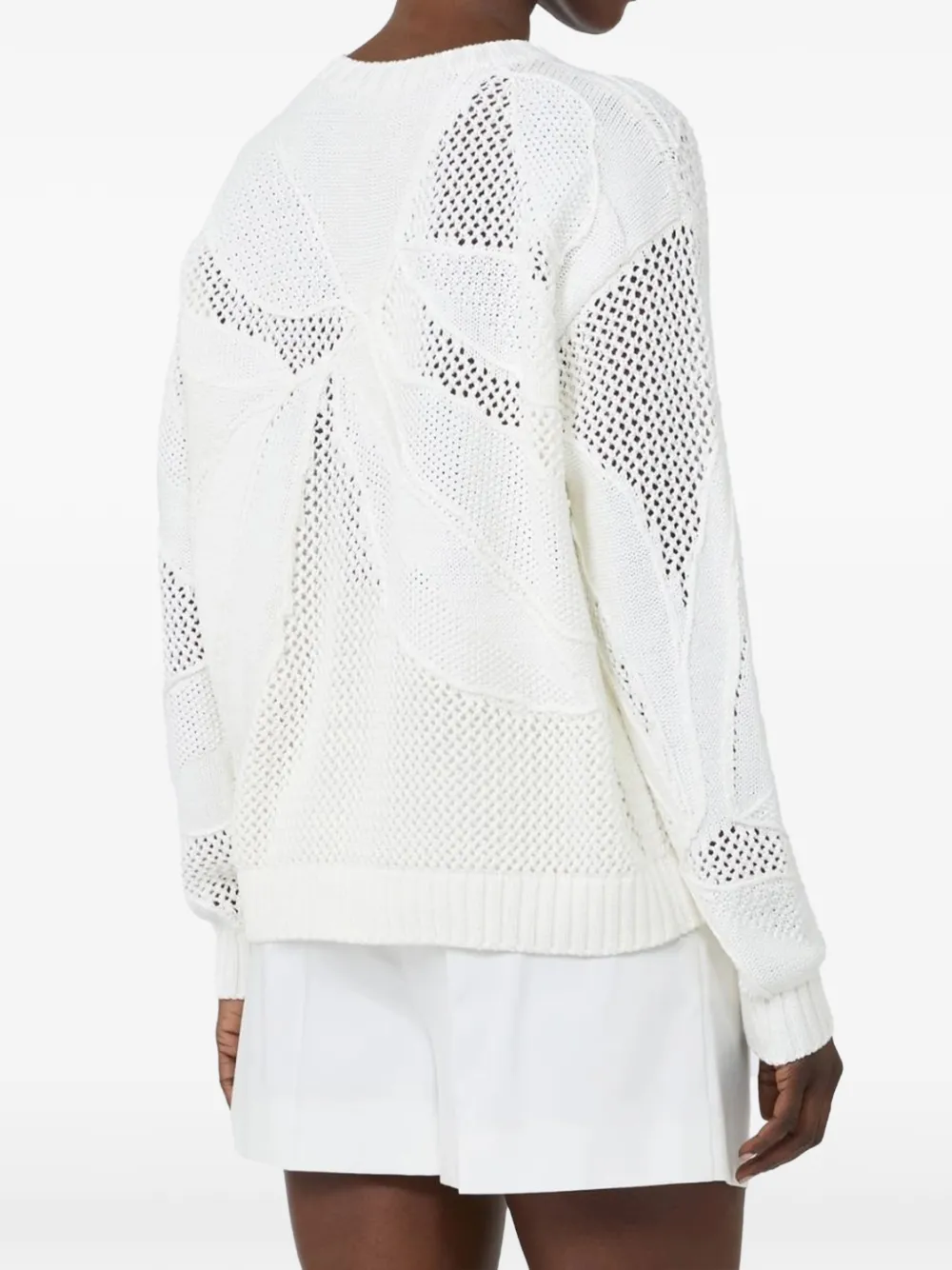 Max Mara Gebreide trui Wit