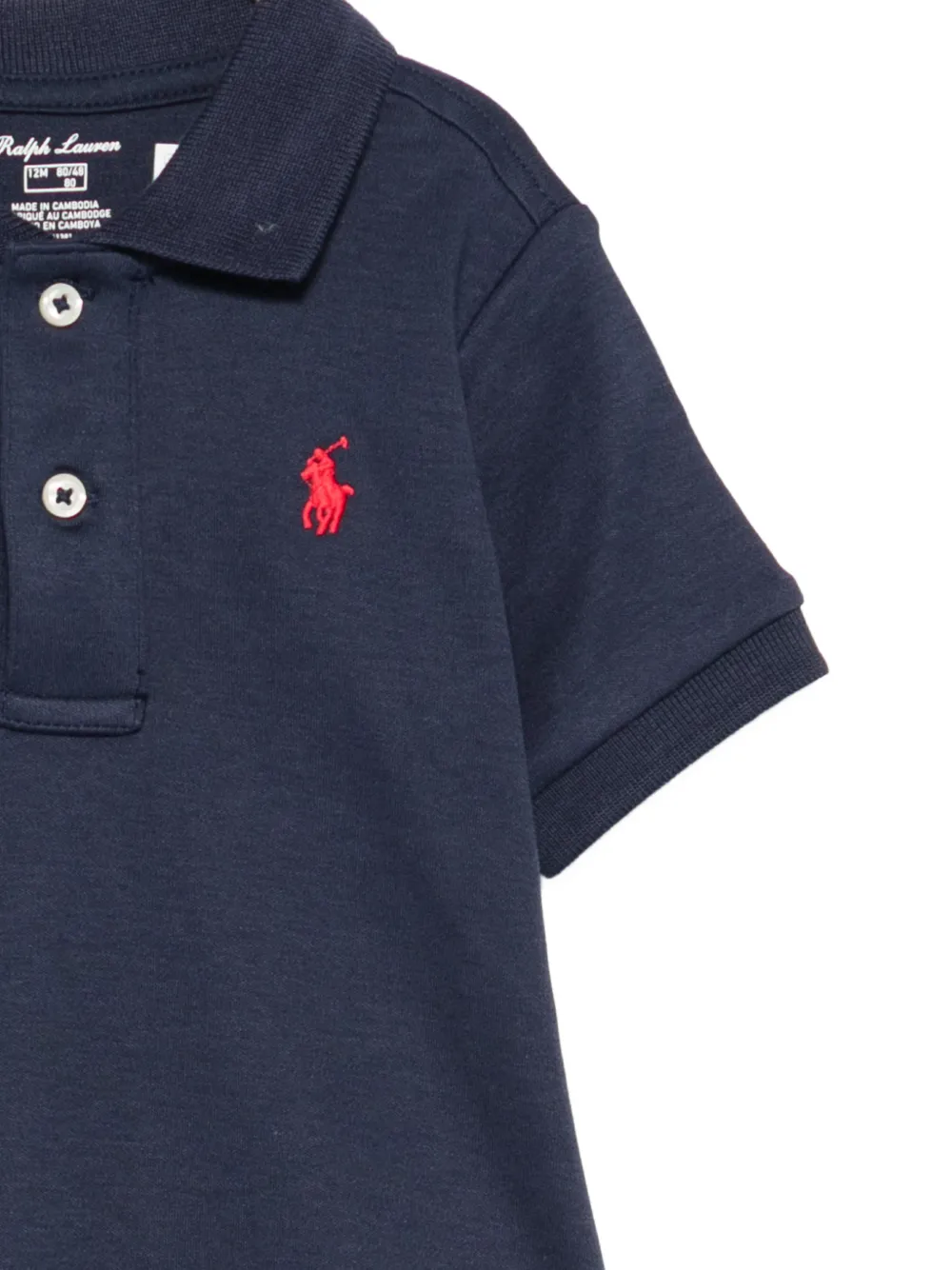 POLO RALPH LAUREN KIDS Poloshirt met geborduurd logo Blauw