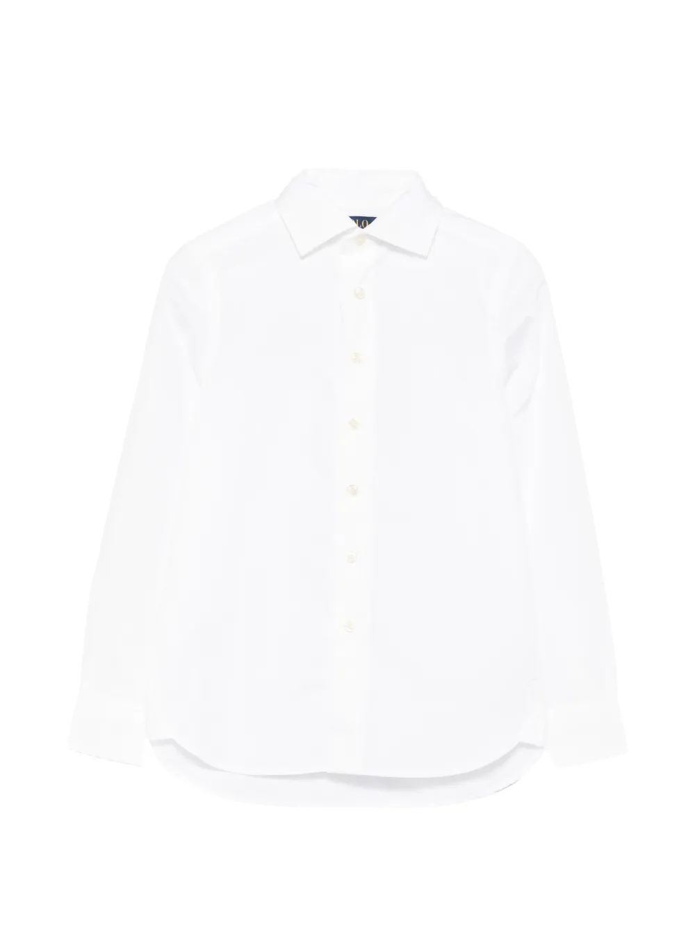 POLO RALPH LAUREN KIDS long-sleeve shirt - Weiß