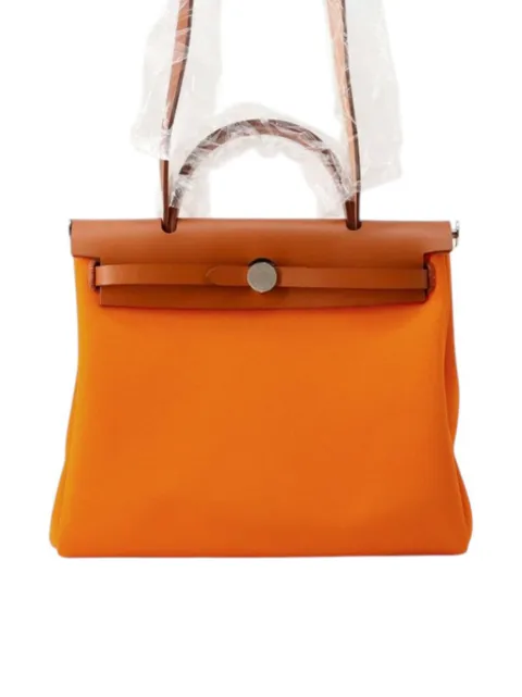 Hermès Pre-Owned 2023 Toile Herbag Zip 31 satchel