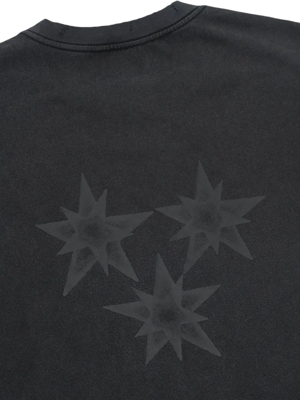 RTA Colin T-shirt met print Zwart