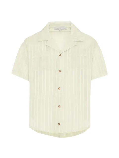 VÉLOCIPÈDE striped short-sleeve shirt