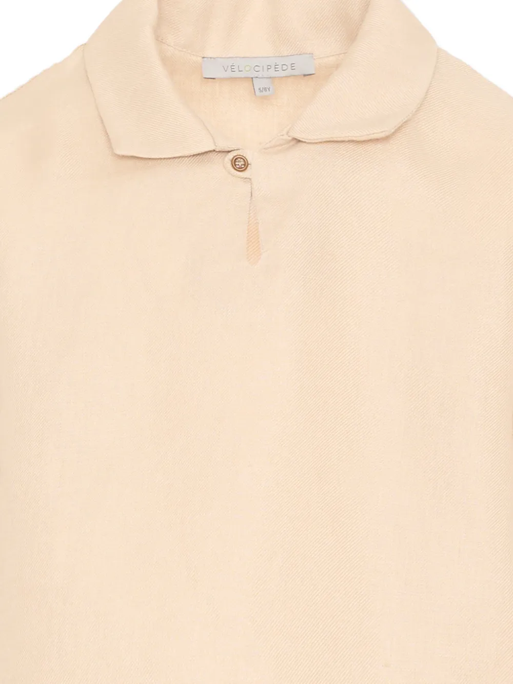 VÉLOCIPÈDE Poloshirt met lange mouwen Beige