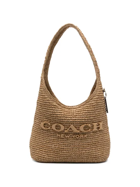 Coach 28 Brooklyn embossed-logo shoulder bag