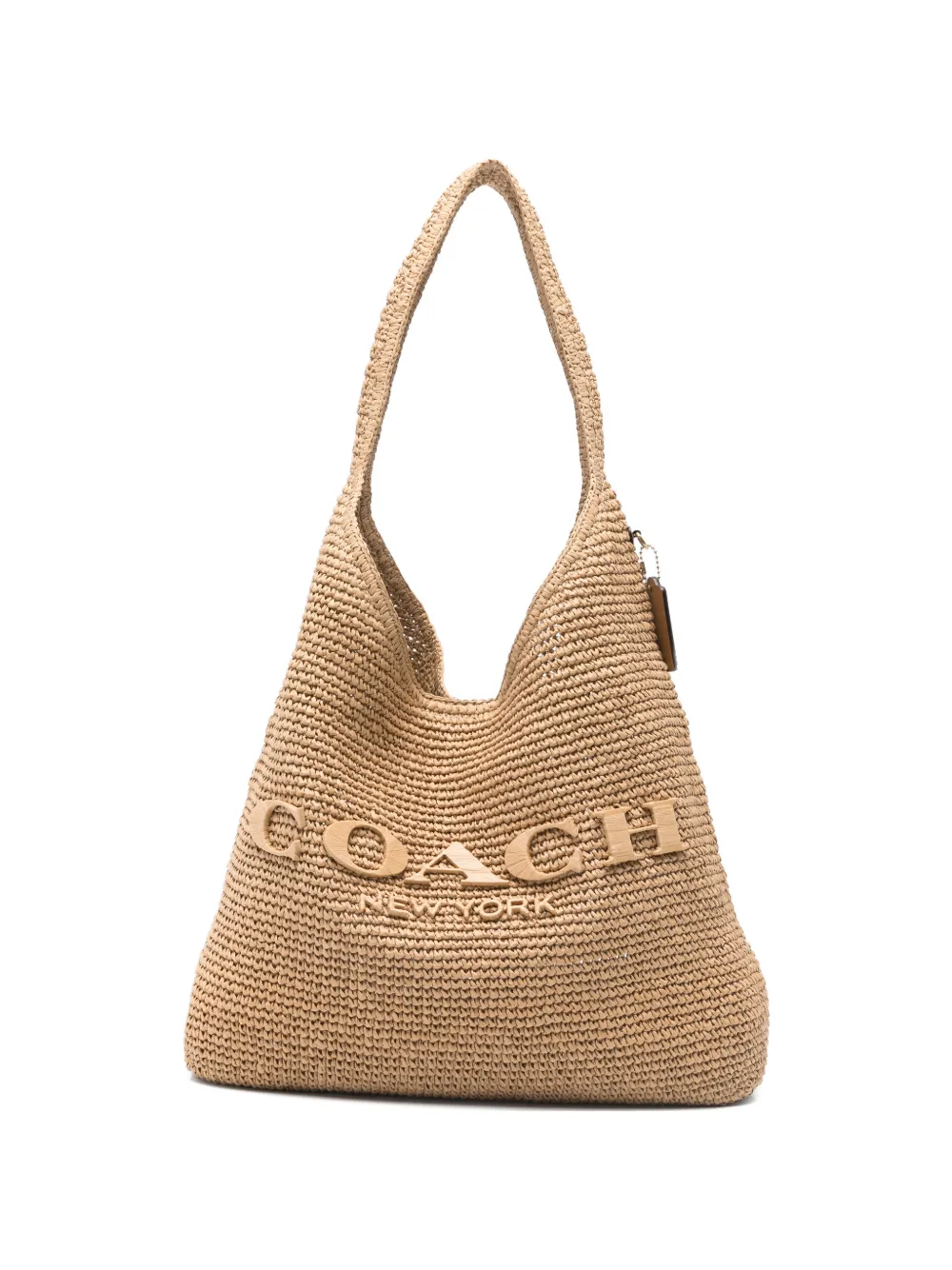 Coach 39 Brooklyn embossed-logo shoulder bag - Toni neutri