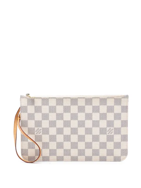Louis Vuitton Pre-Owned 2014 Damier Azur Neverfull MM pouch