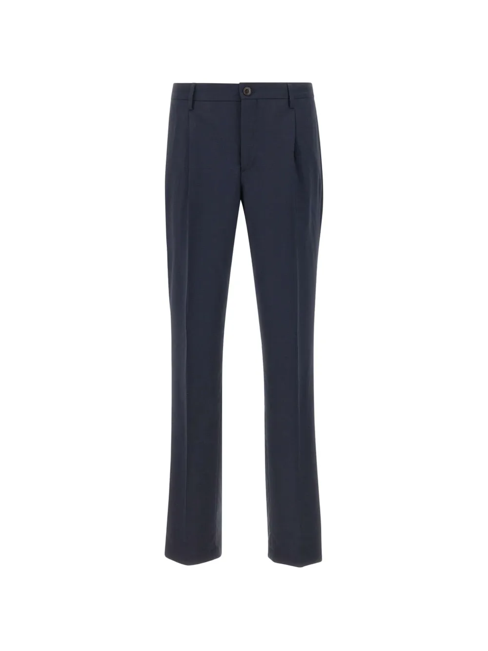 Pal Zileri front pleats button trousers - Blu