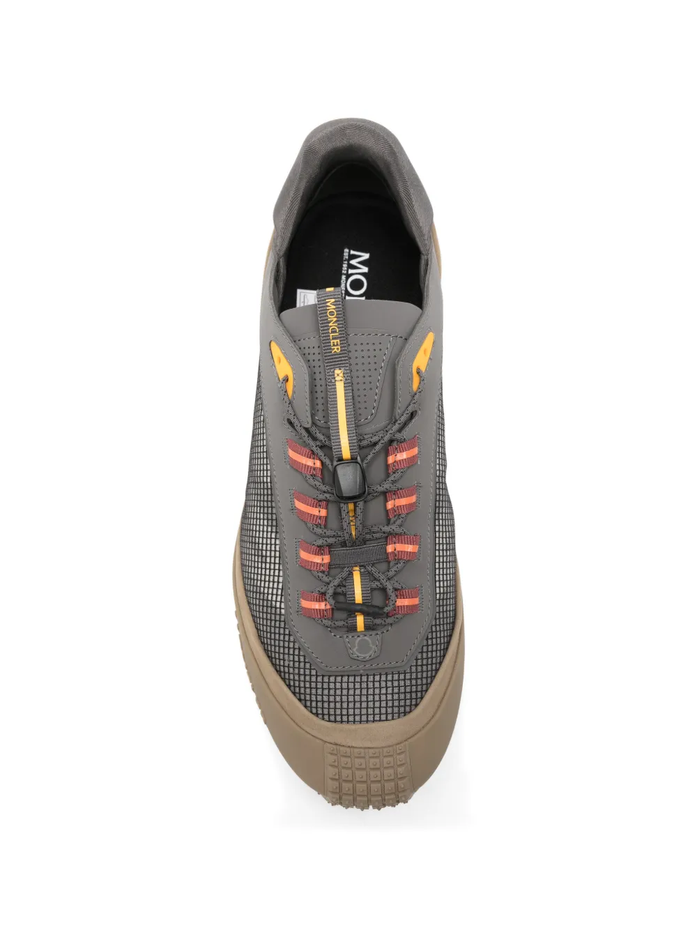 Moncler Trailgrip LP panelled sneakers Grijs