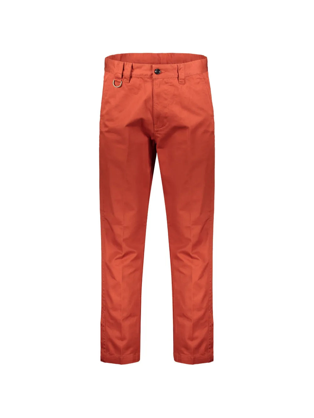 Diesel straight-leg cotton trousers - Arancione