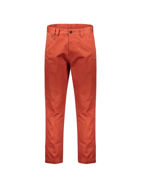 Diesel pantalones rectos de algodón