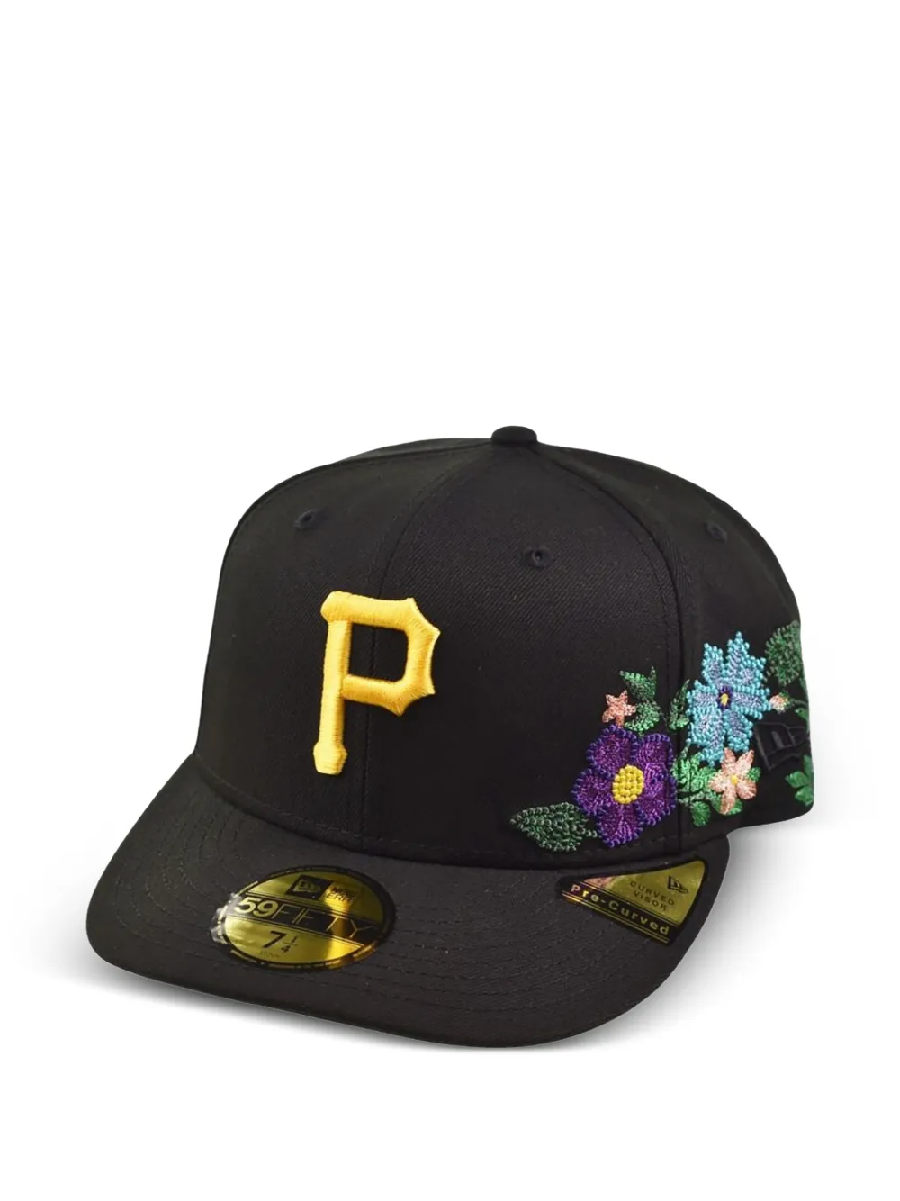 NEW ERA CAP 59FIFTY Tonal Florals Pittsburg Pirates fitted cap - Nero