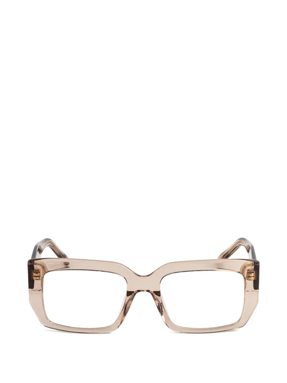 Kaleos Dohan square-frame glasses - Marrone