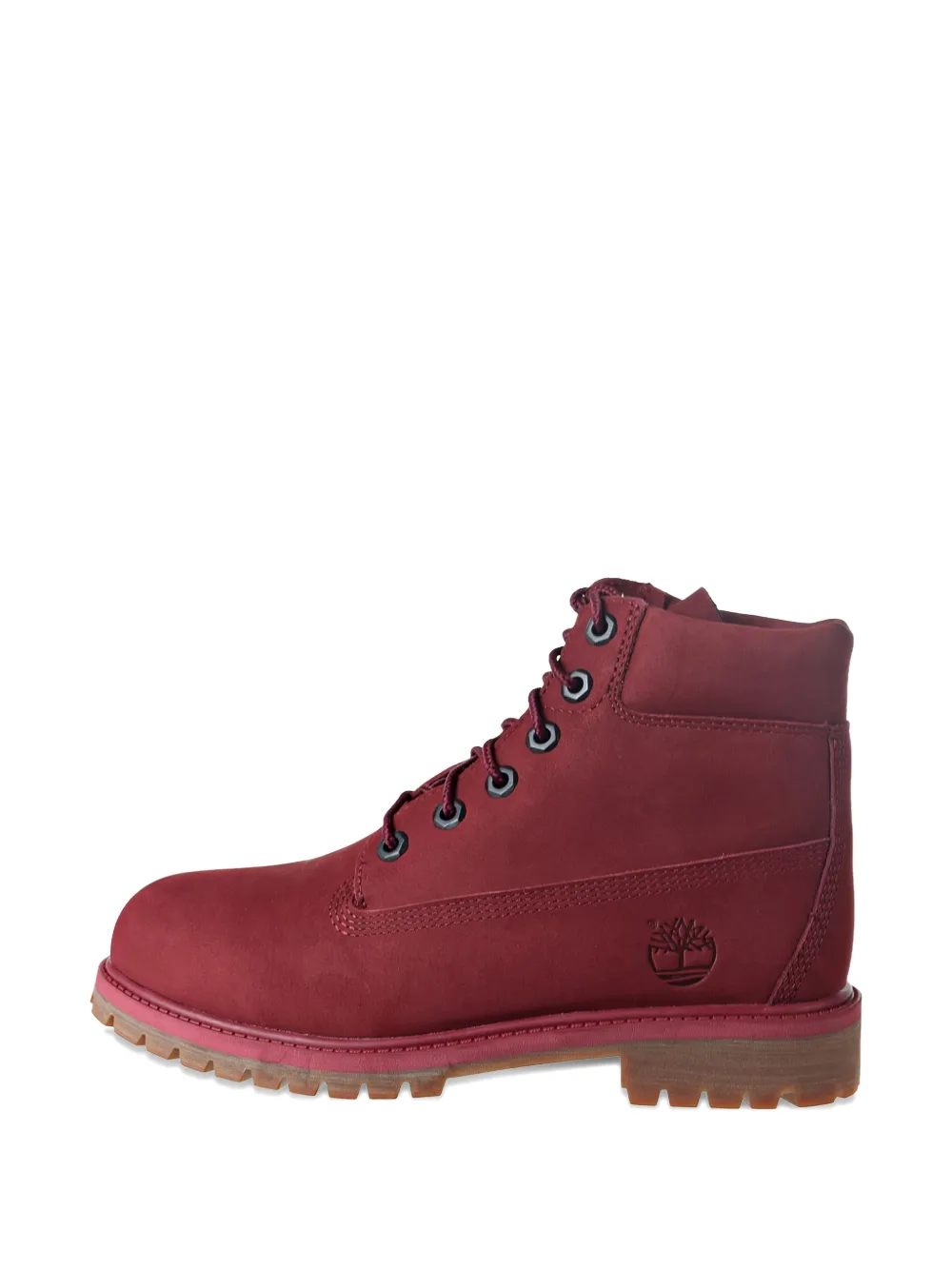 Timberland Kids 6-Inch Premium lace-up waterproof boots - Rosso